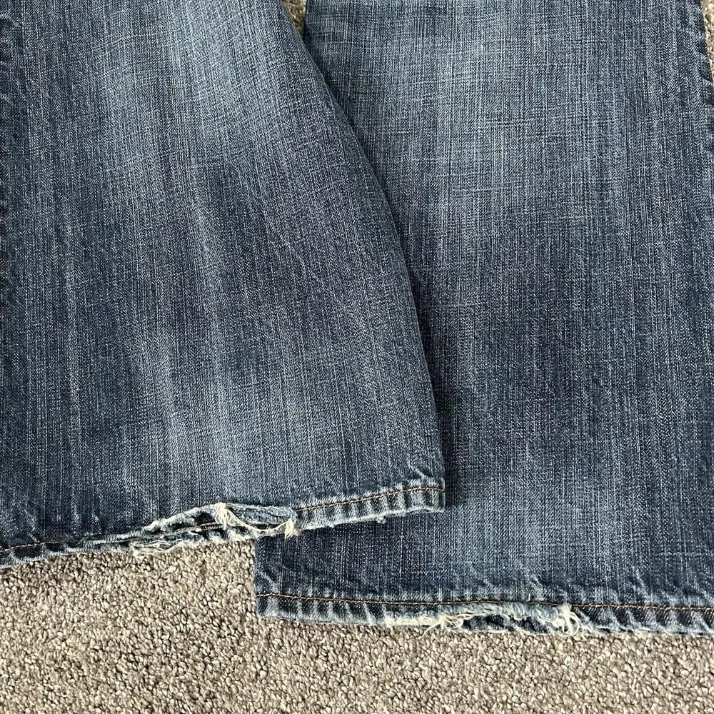 Banana Republic Mens Bootcut Jeans 34x34 Medium Wash Faded 100% Cotton